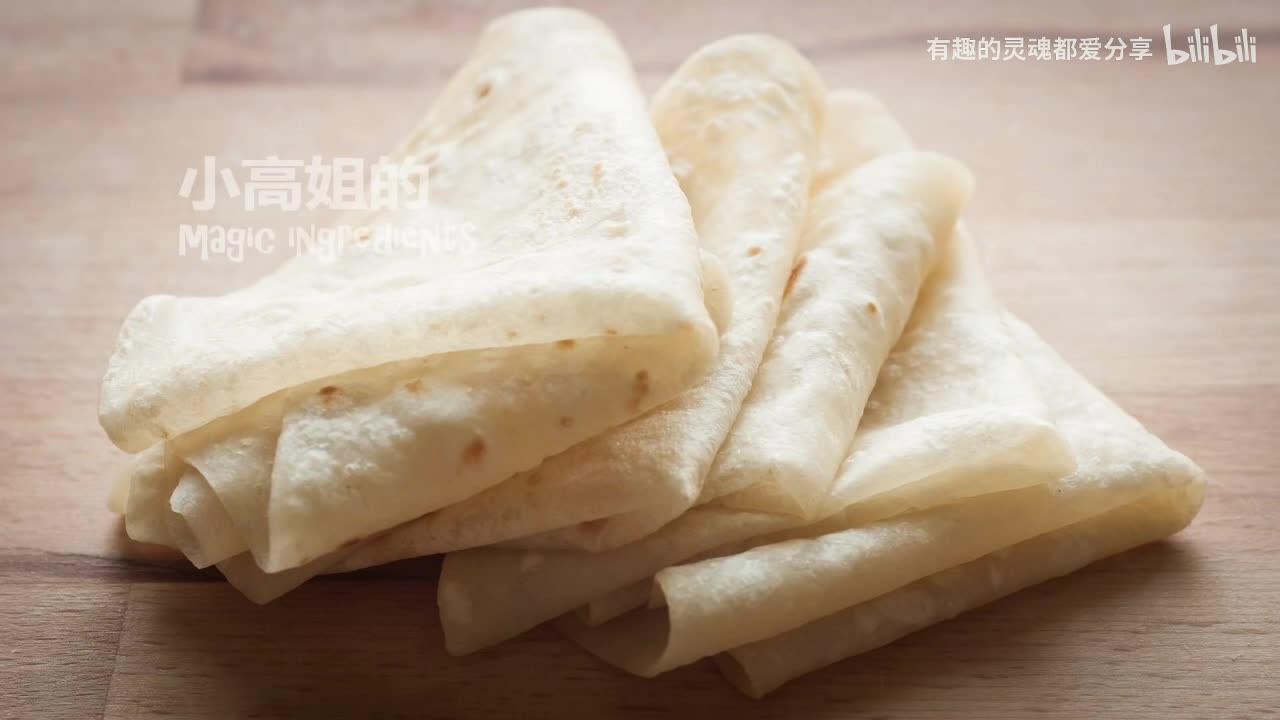 春饼 薄如蝉翼 软如绢帛 3分钟教会你