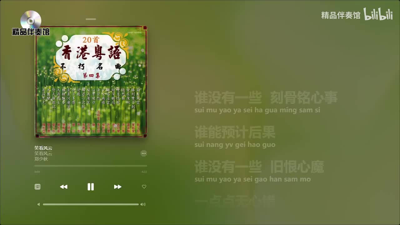 笑看风云-郑少秋-立体声伴奏