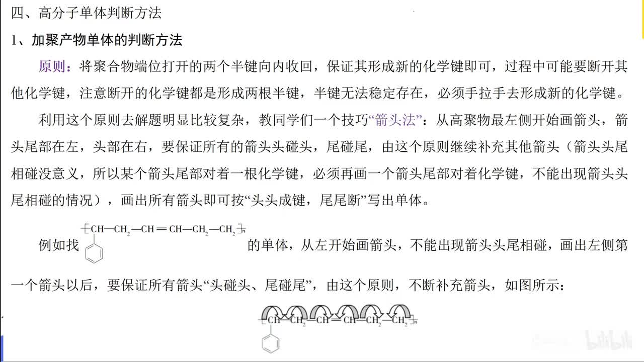 16.3高聚物单体判断