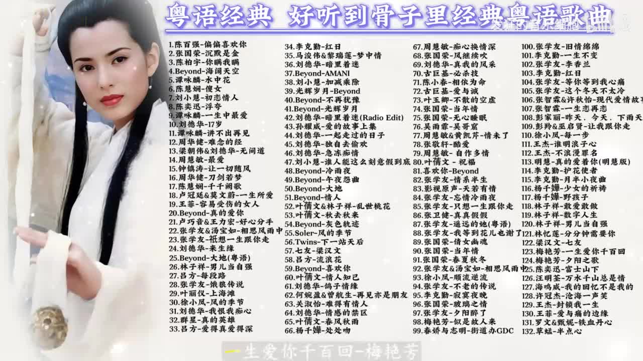 123. 梅艳芳-一生爱你千百回