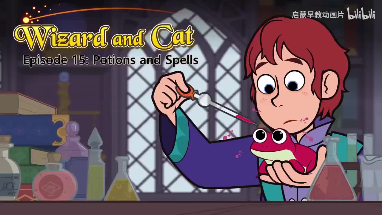 015_Wizard and Cat 15_Potions and Spells