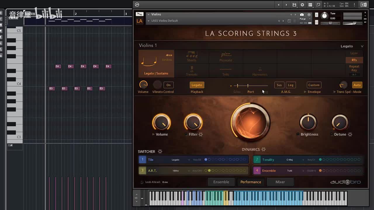 12 短音（顿弓和跳弓）