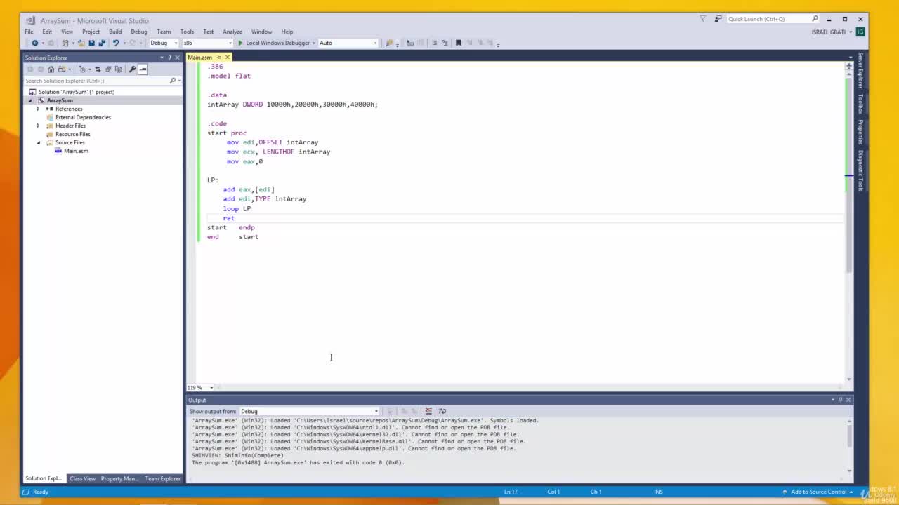 08-006 Coding Scanning an Array