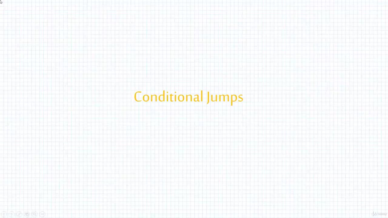 09-003 Condition Jump Instructions