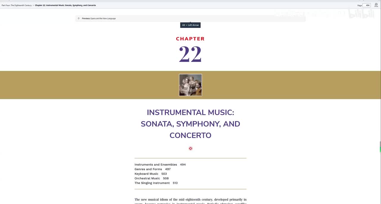 第22章：器乐曲-协奏曲，奏鸣曲，交响乐