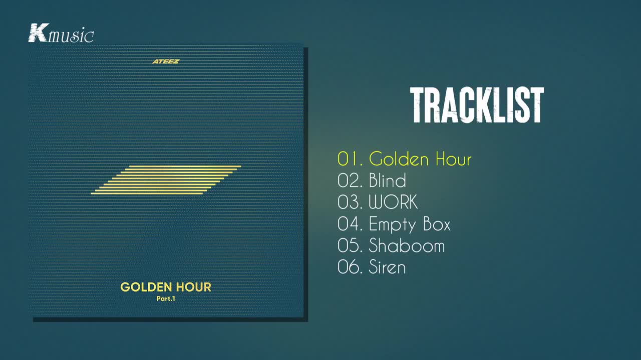 [GOLDEN HOUR：Part.1]全专歌曲