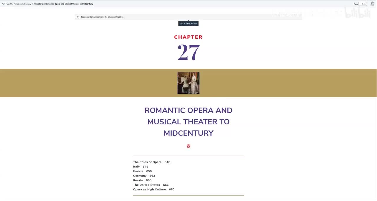 第27章：19世纪中期的浪漫歌剧和音乐剧