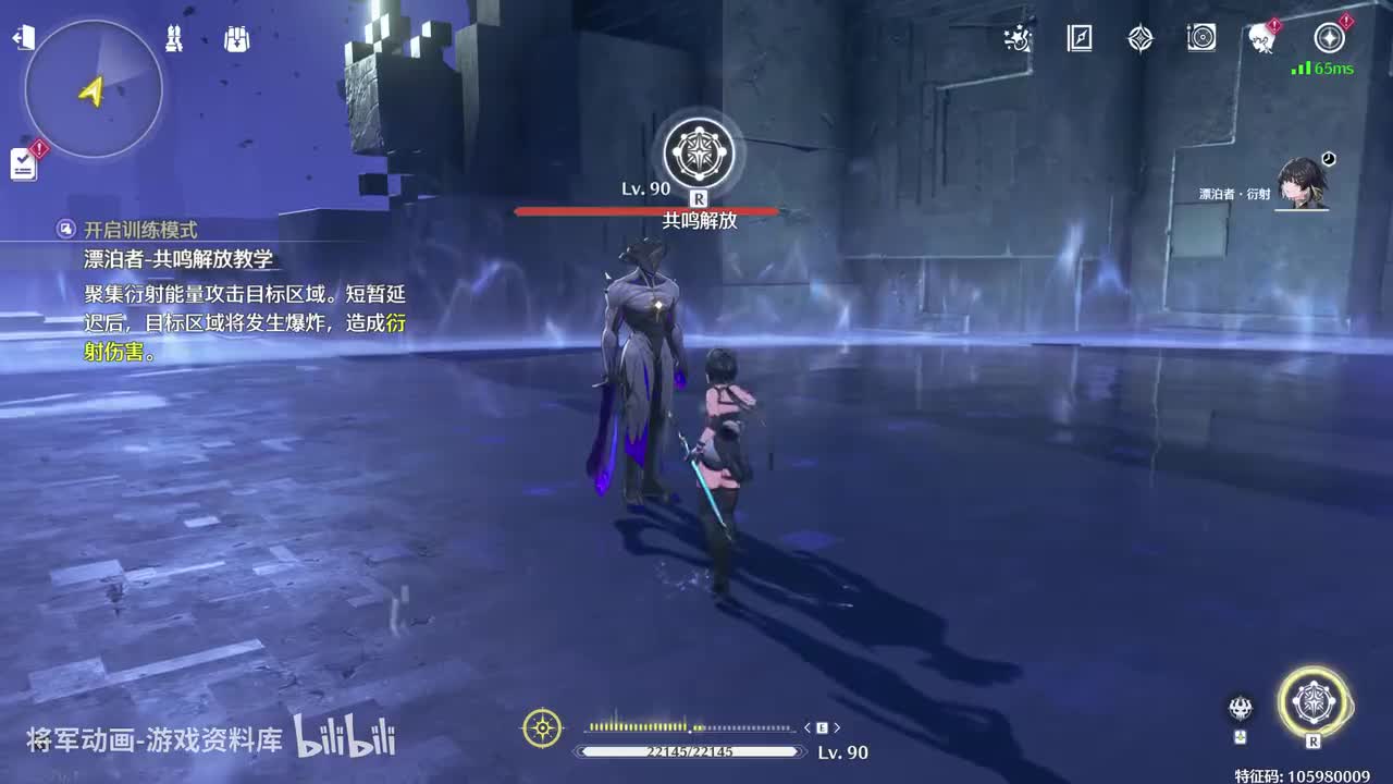 8 鸣潮 女漂泊者 全角色技能展示 将军动画录制