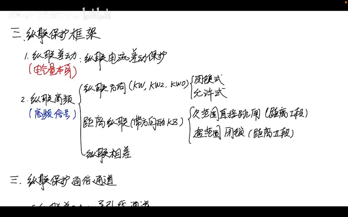 11.6 纵联保护——纵联差动保护原理