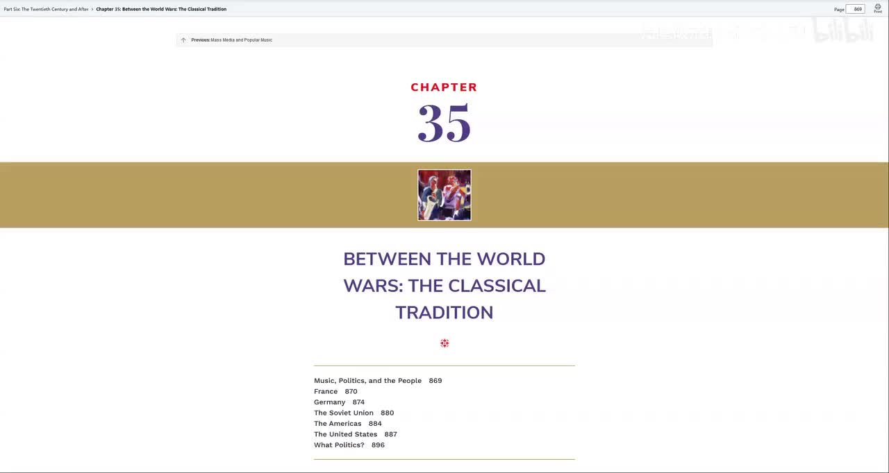 第35章：世界战争间的经典传统