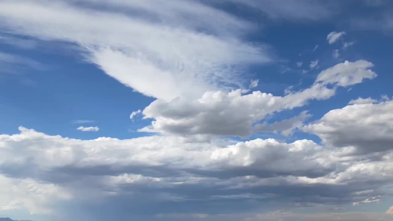 蓝天白云 天空云层 #2015