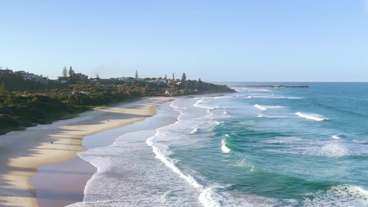 航拍美丽的海岸风景 大海 海洋 海滩 #3174