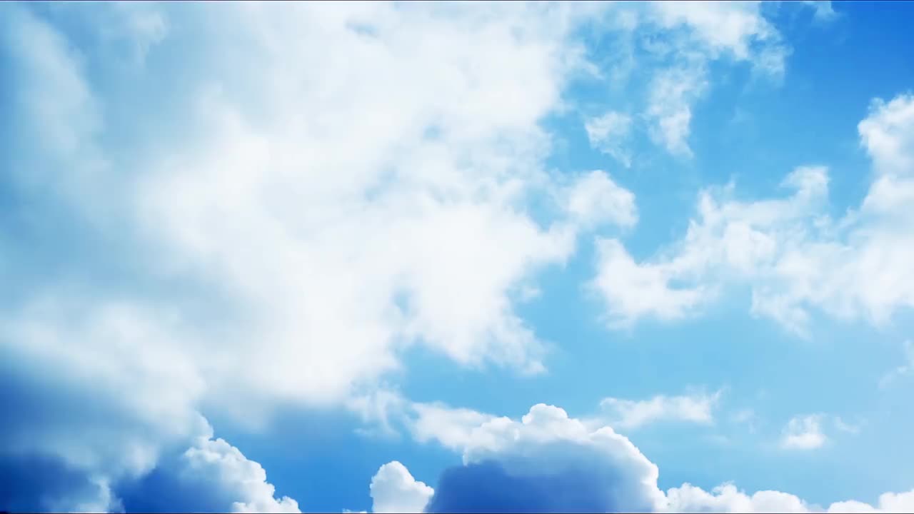 天空 云朵-蓝天 白云 #2000