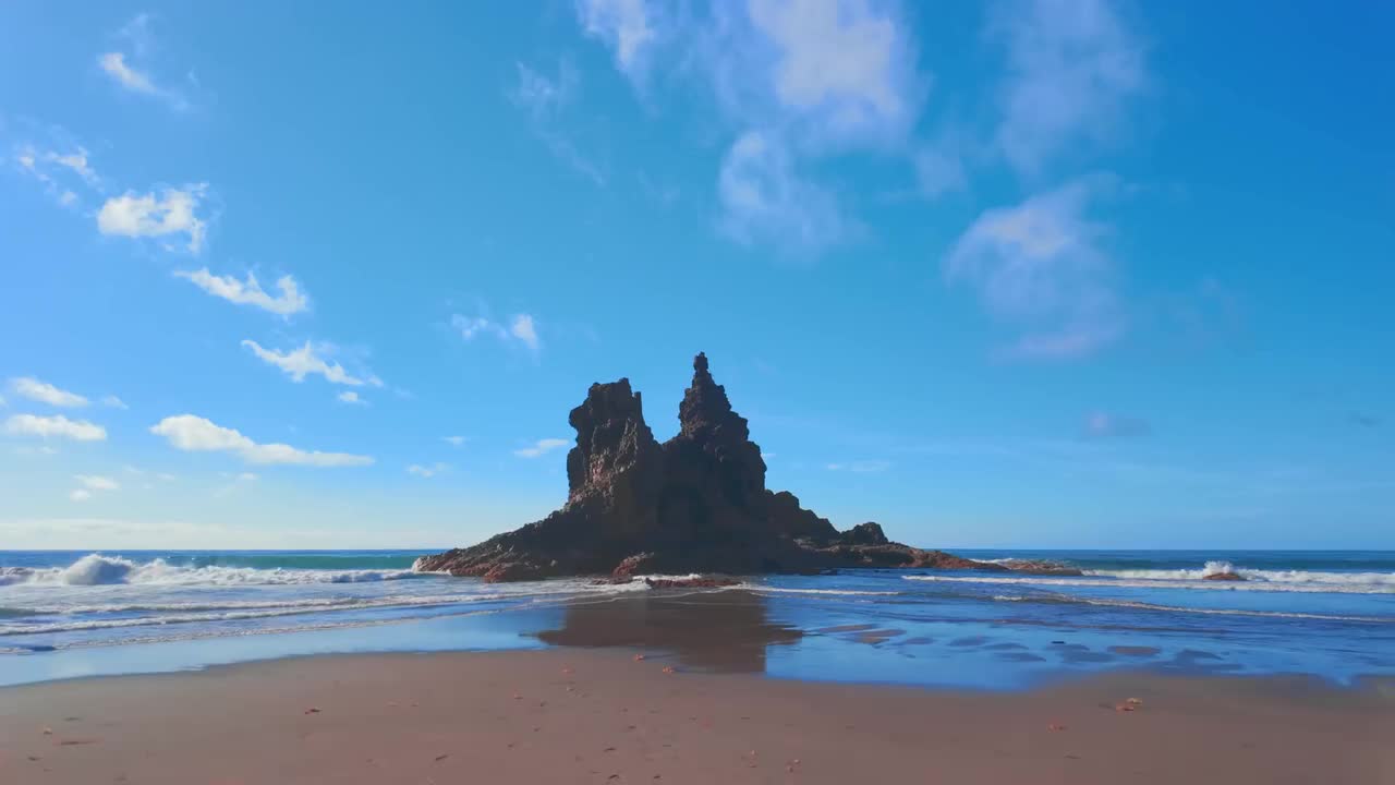 海岛 礁石 海洋 #3194