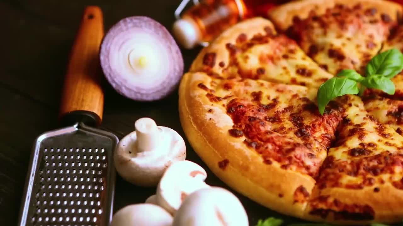 比萨 美食 配菜 #2803