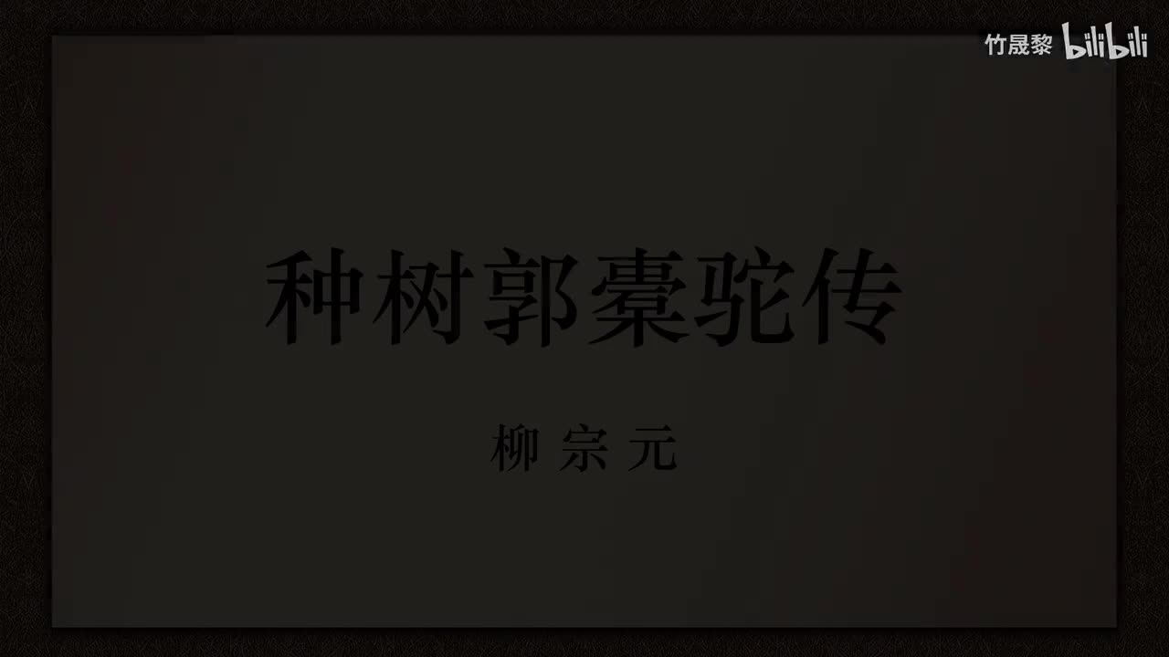 种树郭橐驼传