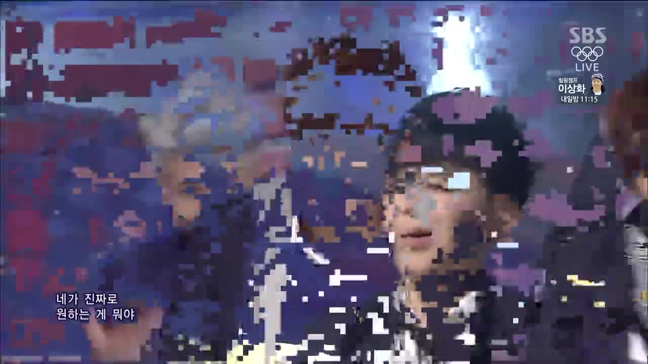 140216 Rainbow Blaxx - Cha Cha (SBS Inkigayo)