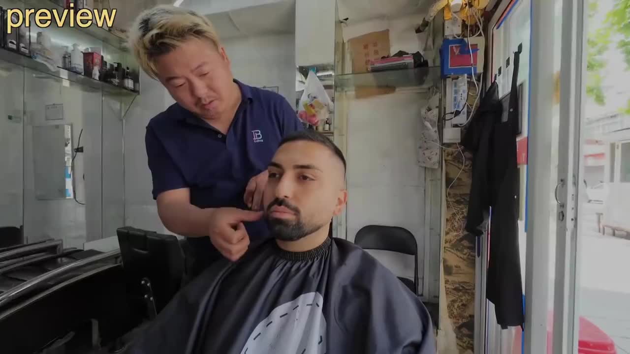 2. 街头理发体验