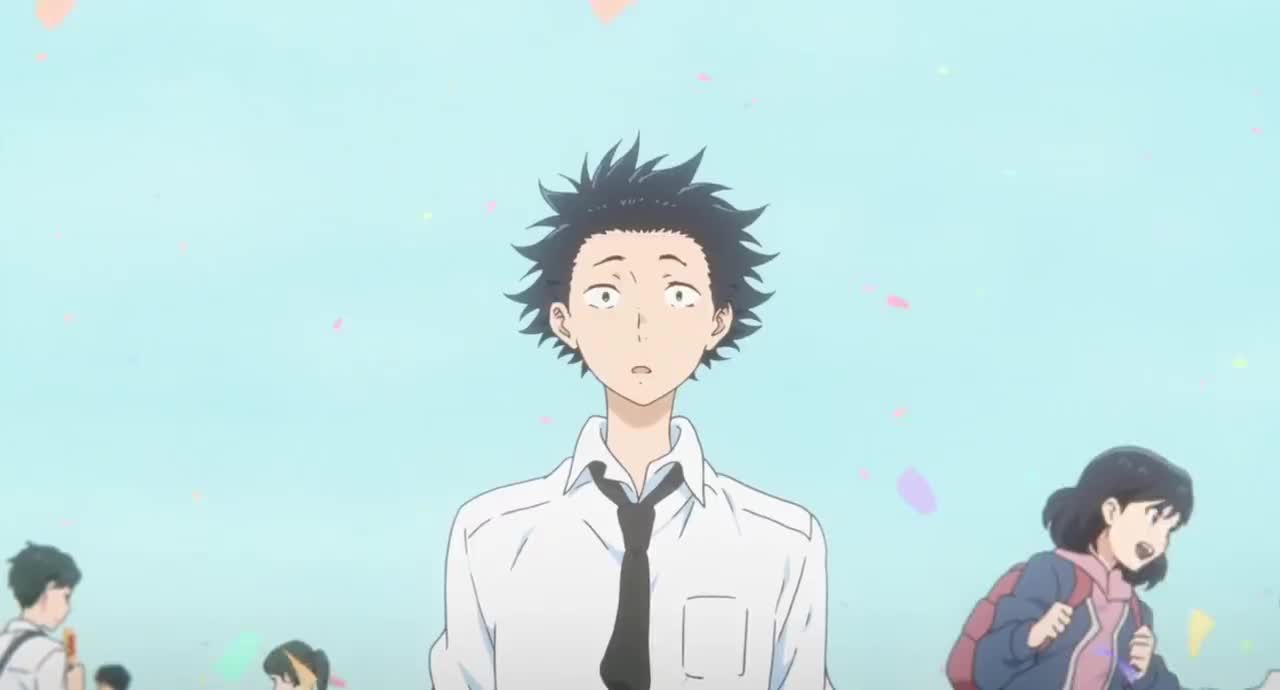 声之形 男主大哭抹泪 心结解开