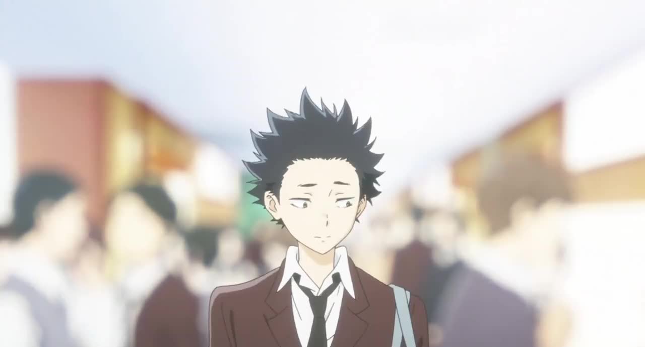 声之形 被孤立 虚化背景