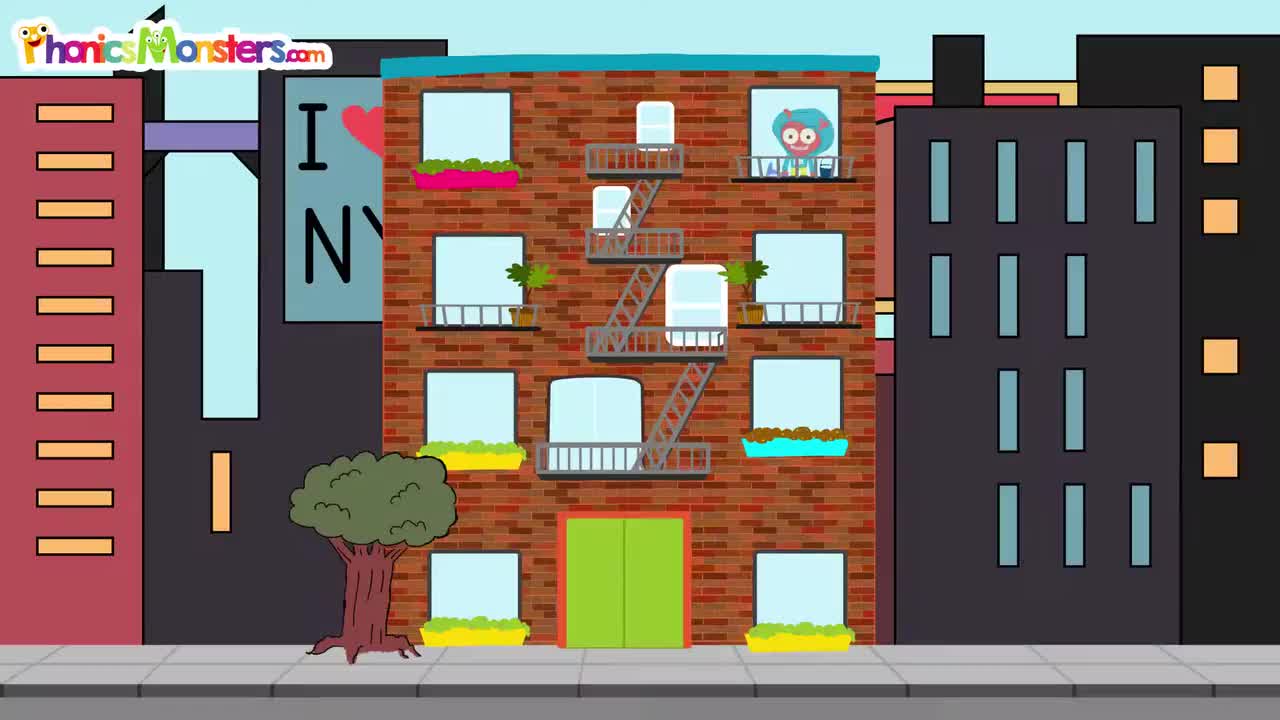 22. Level 1 - Video 5.4 Sing Nn ~ Phonicsmonsters.com