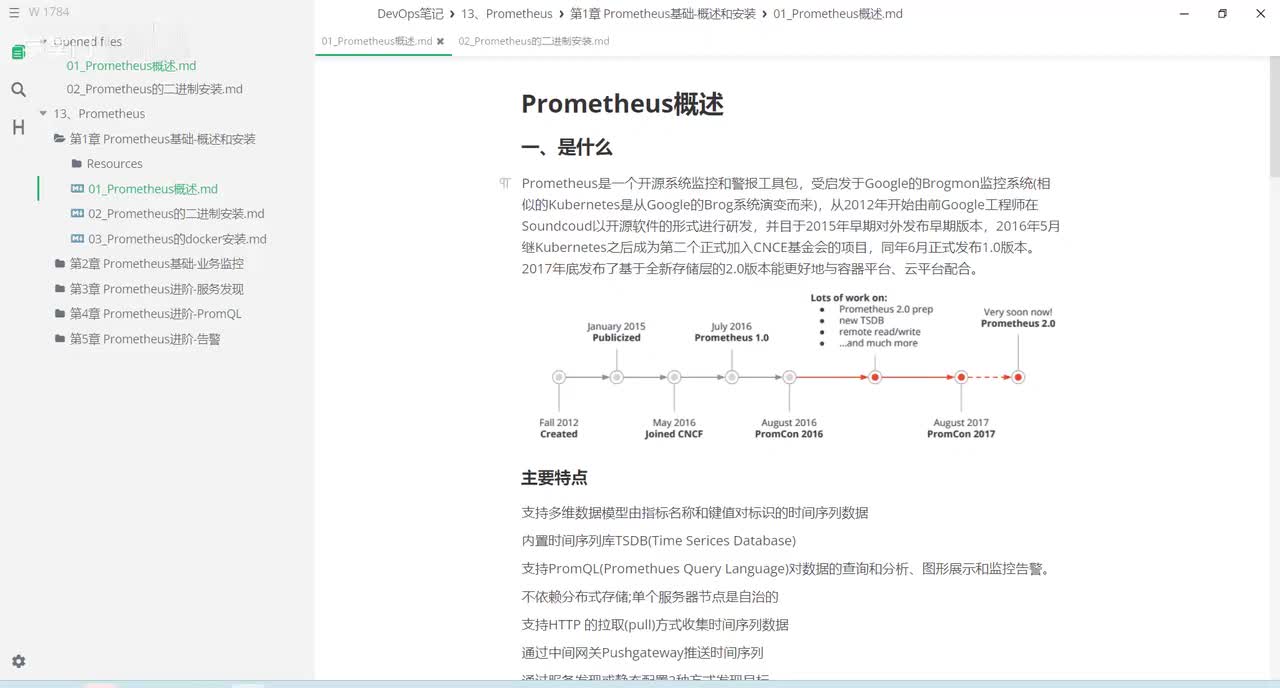 1-1 Prometheus-概述