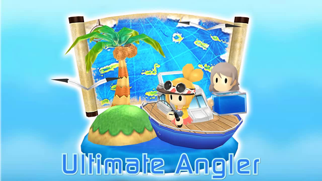 擦肩通信Mii广场 钓鱼 - Graydale Lake (JP Version)