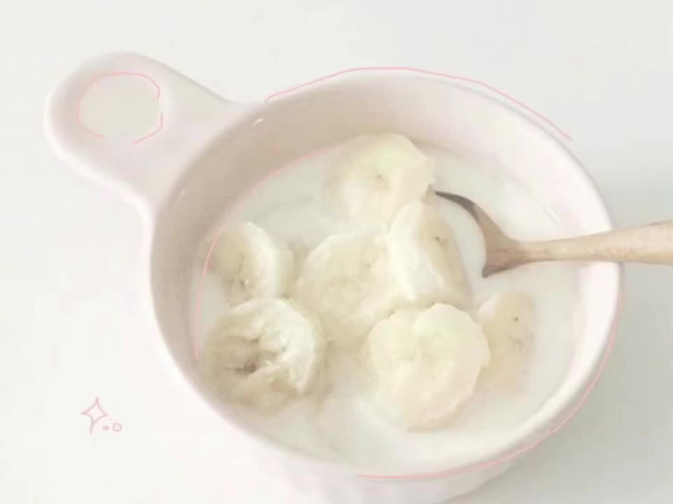 yummy banana drink asmr