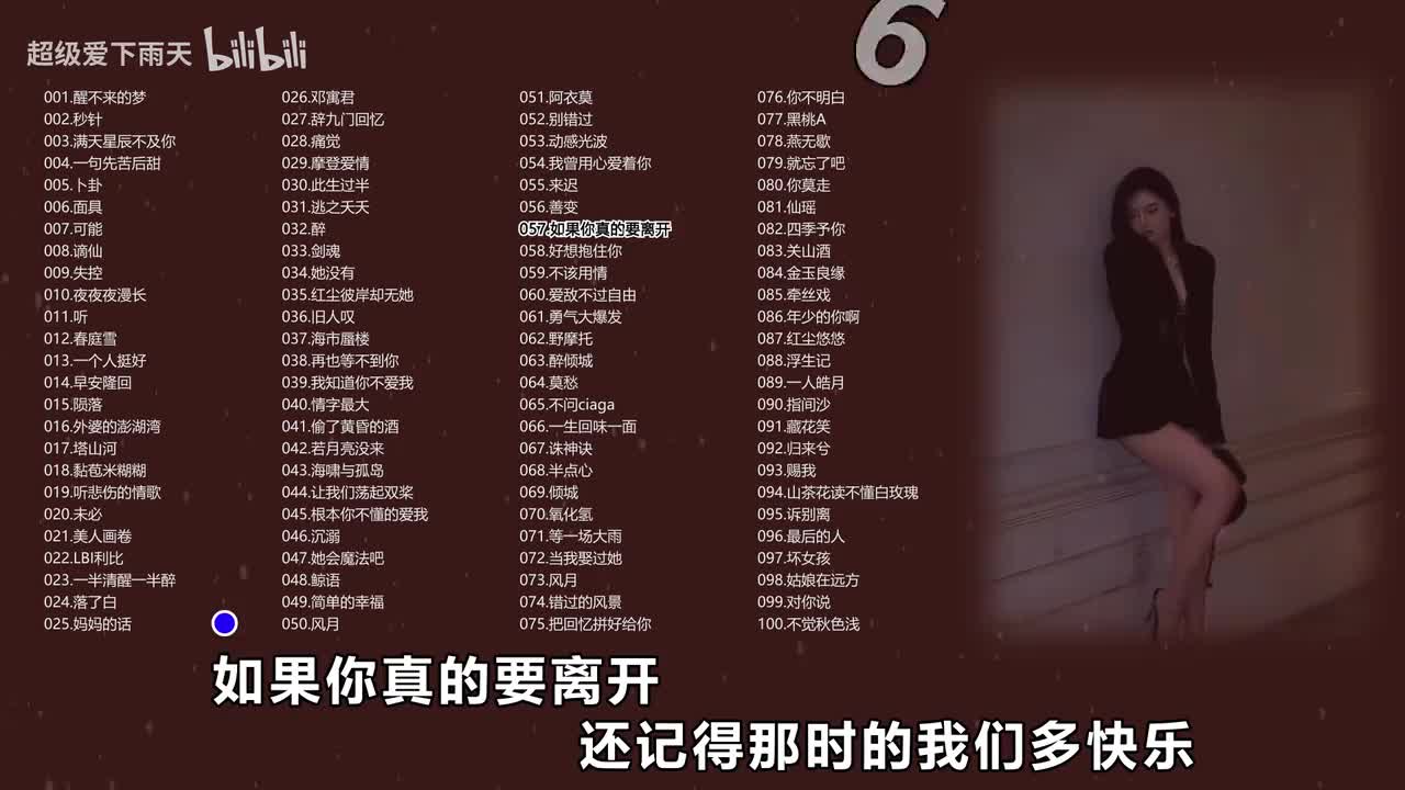 057.DJ小鱼儿-如果你真的要离开