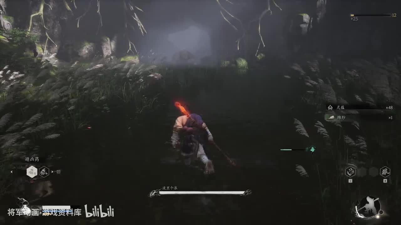 5 黑神话悟空 boss 波里个浪 （第一章 黑风山）