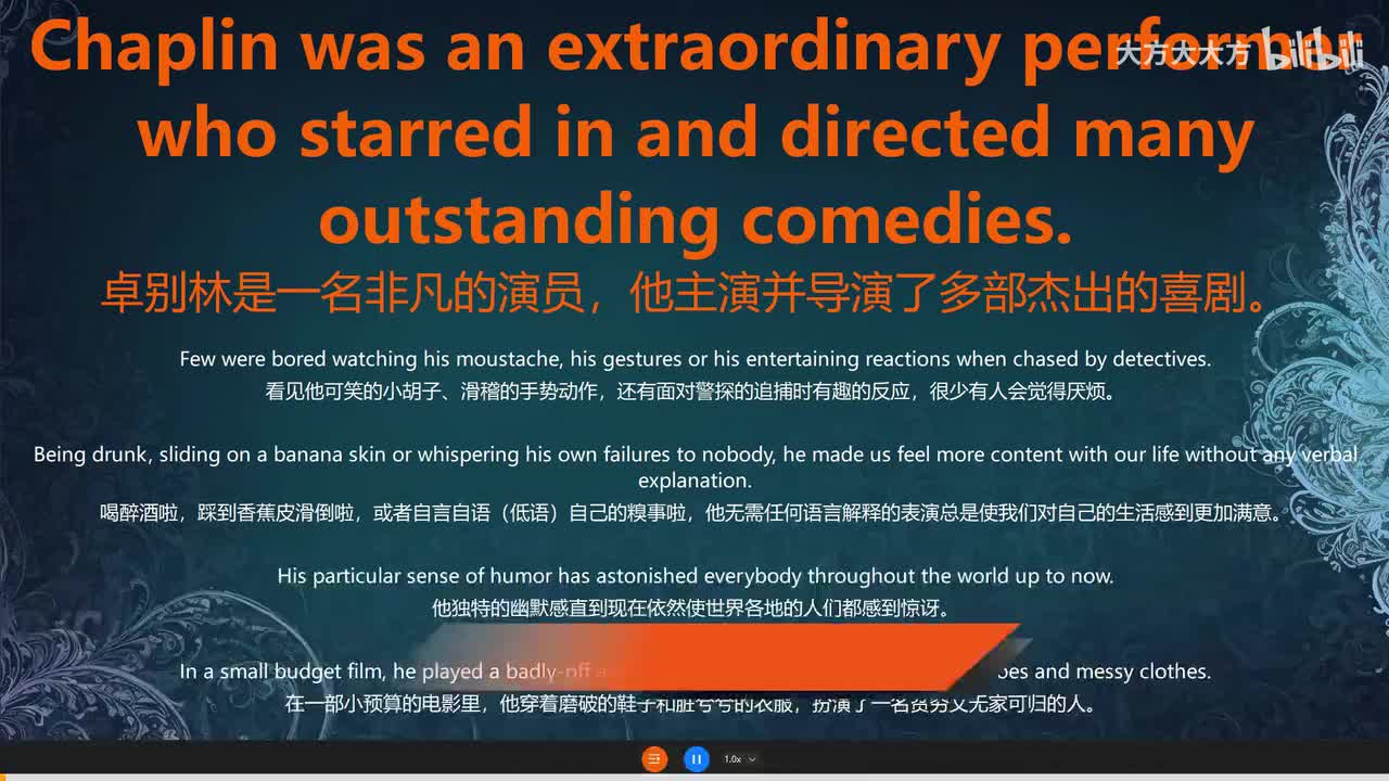 18.Chaplin - A Great Master of Humour 幽默大师卓别林