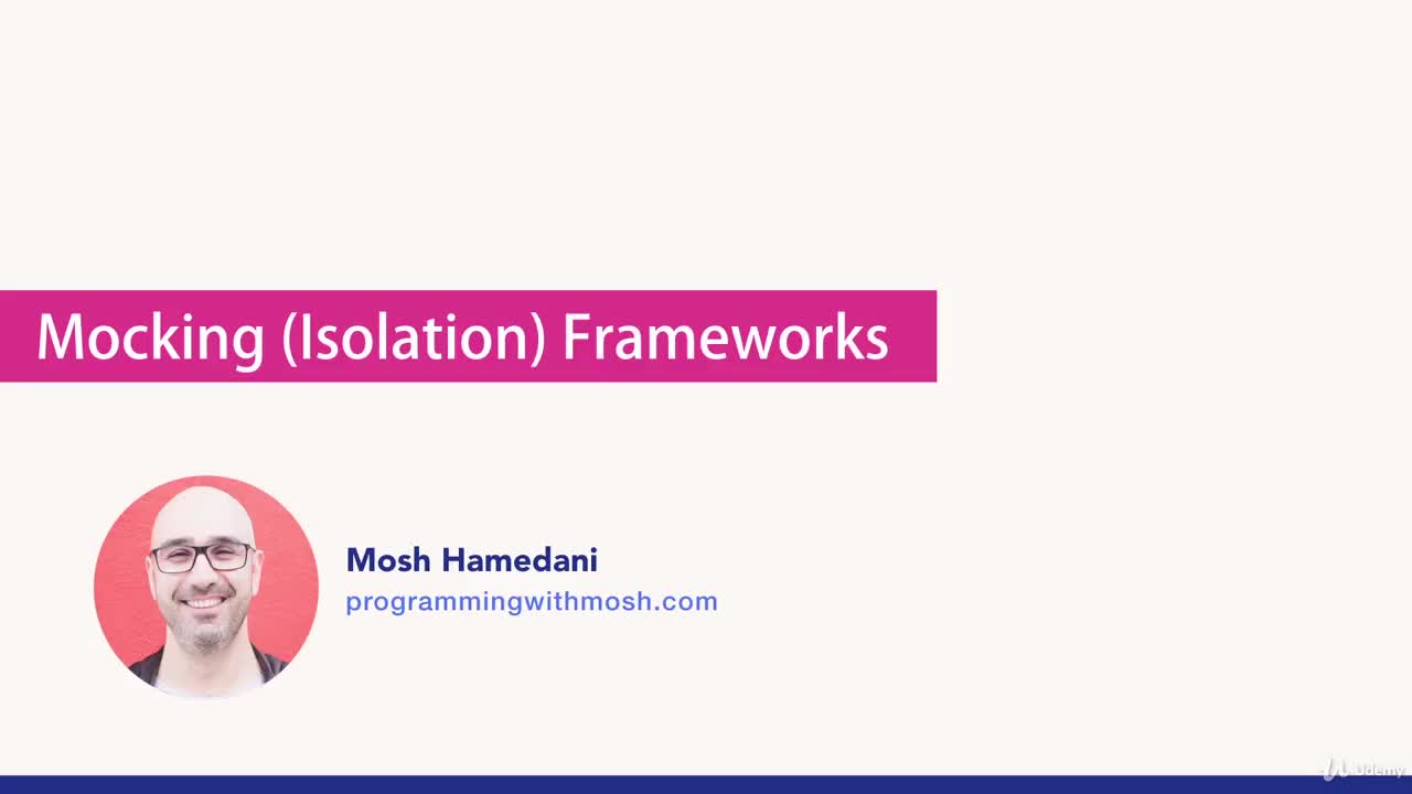 052 Mocking Frameworks