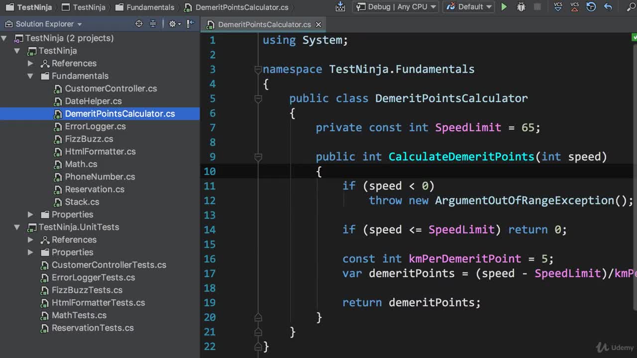 042 Solution- DemeritPointsCalculator