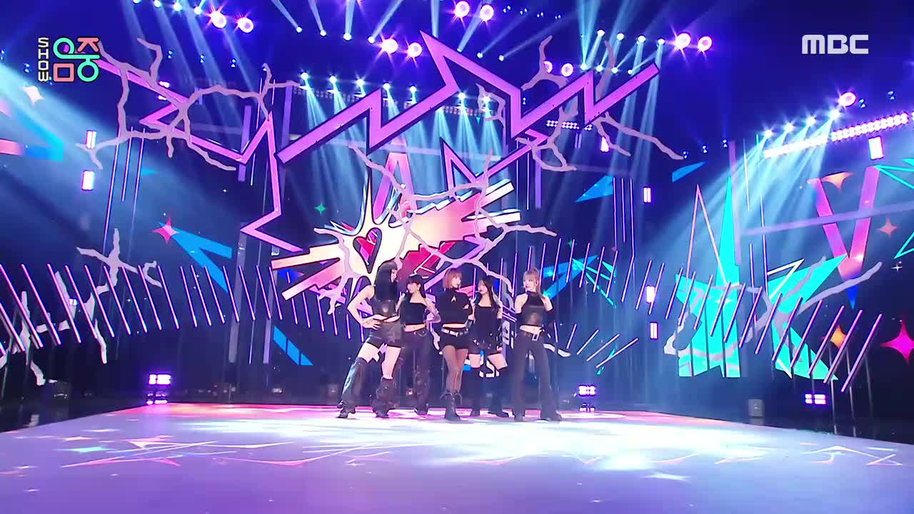 LE SSERAFIM - CRAZY 打歌舞台