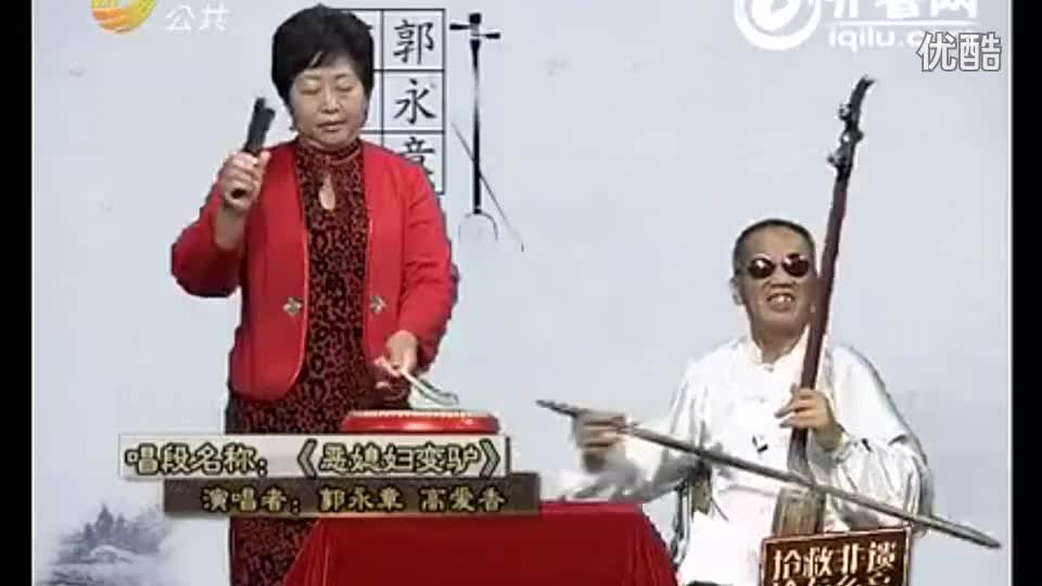河南坠子【恶媳妇变驴】郭永章●高爱香★_高清