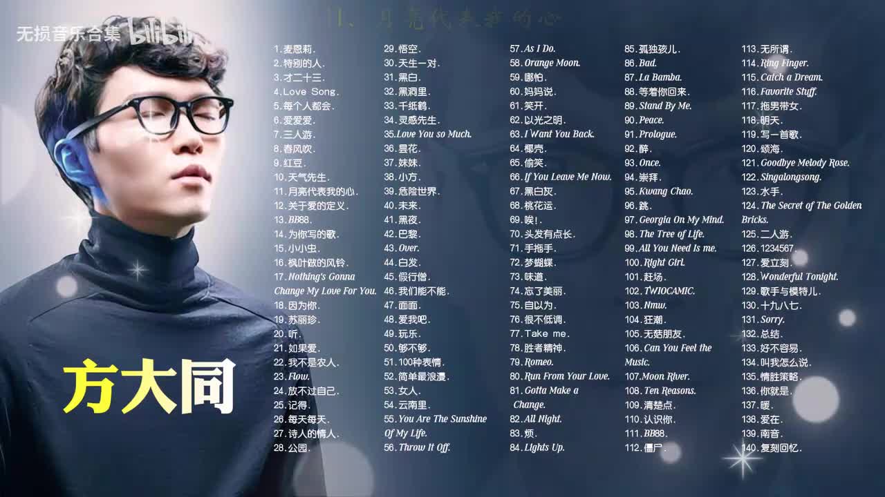 011. 方大同 - 月亮代表我的心