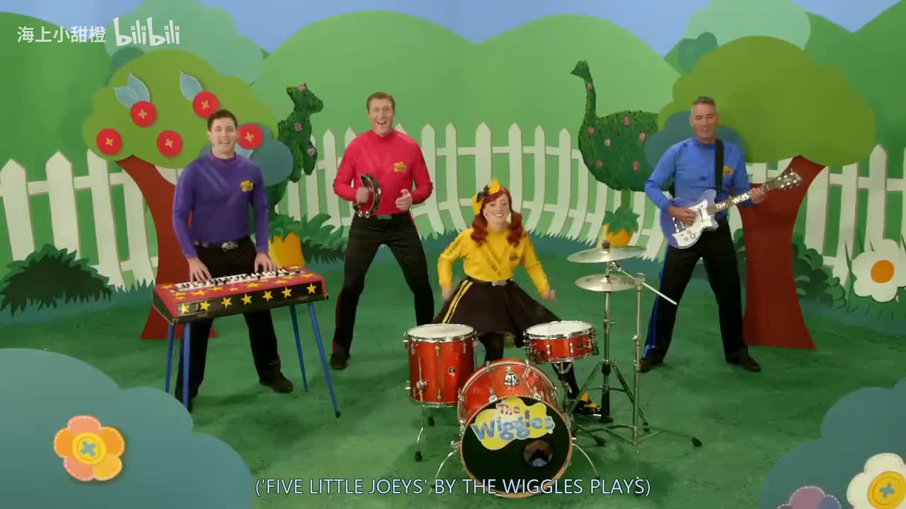 5 Little Joeys Kids Counting Songs Animal Songs The Wiggles
