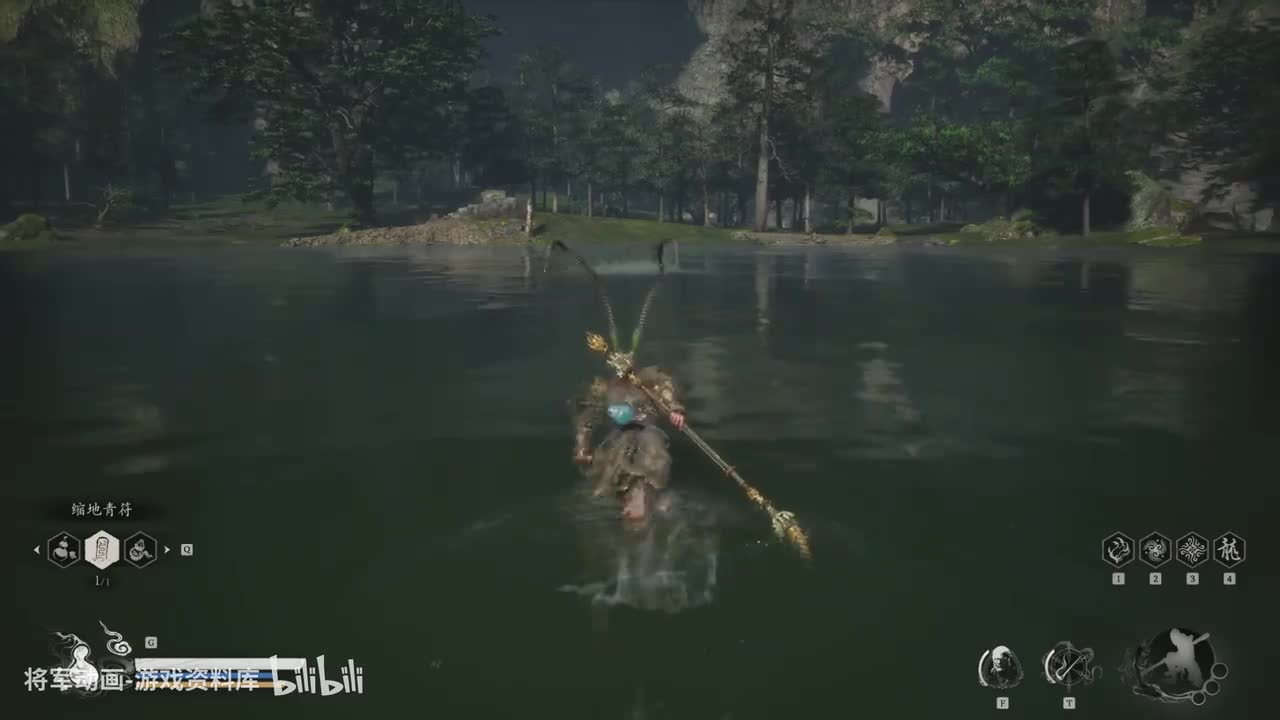 108 黑神话悟空 boss 水木兽（最终章 花果山）