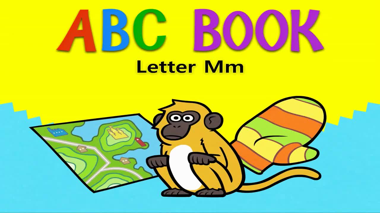 英文【ABC Book】013 Letter Mm