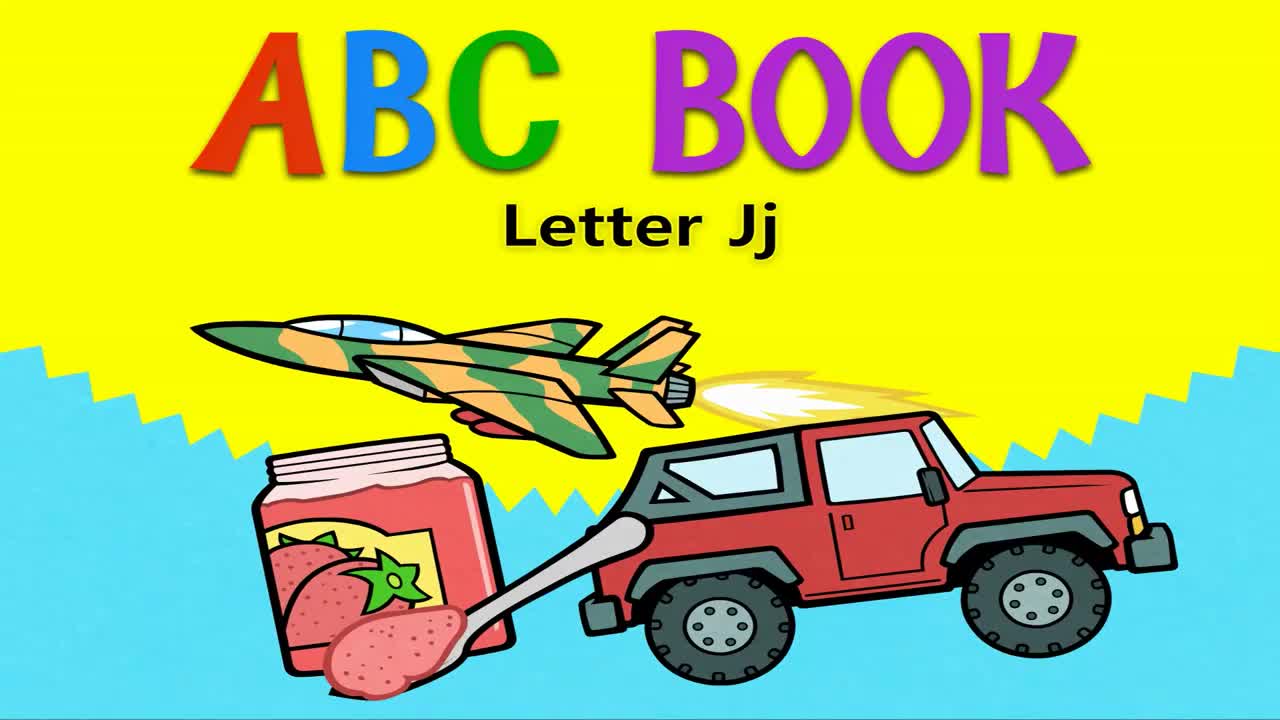 英文【ABC Book】010 Letter Jj