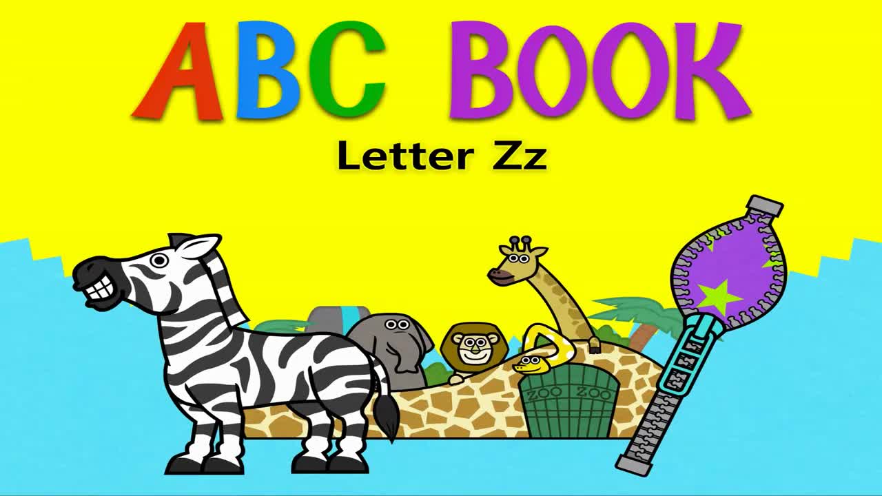 英文【ABC Book】026 Letter Zz