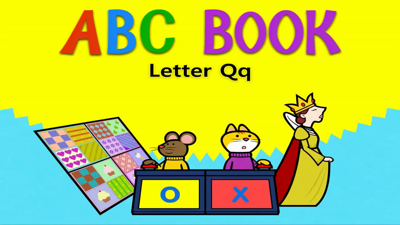 英文【ABC Book】017 Letter Qq