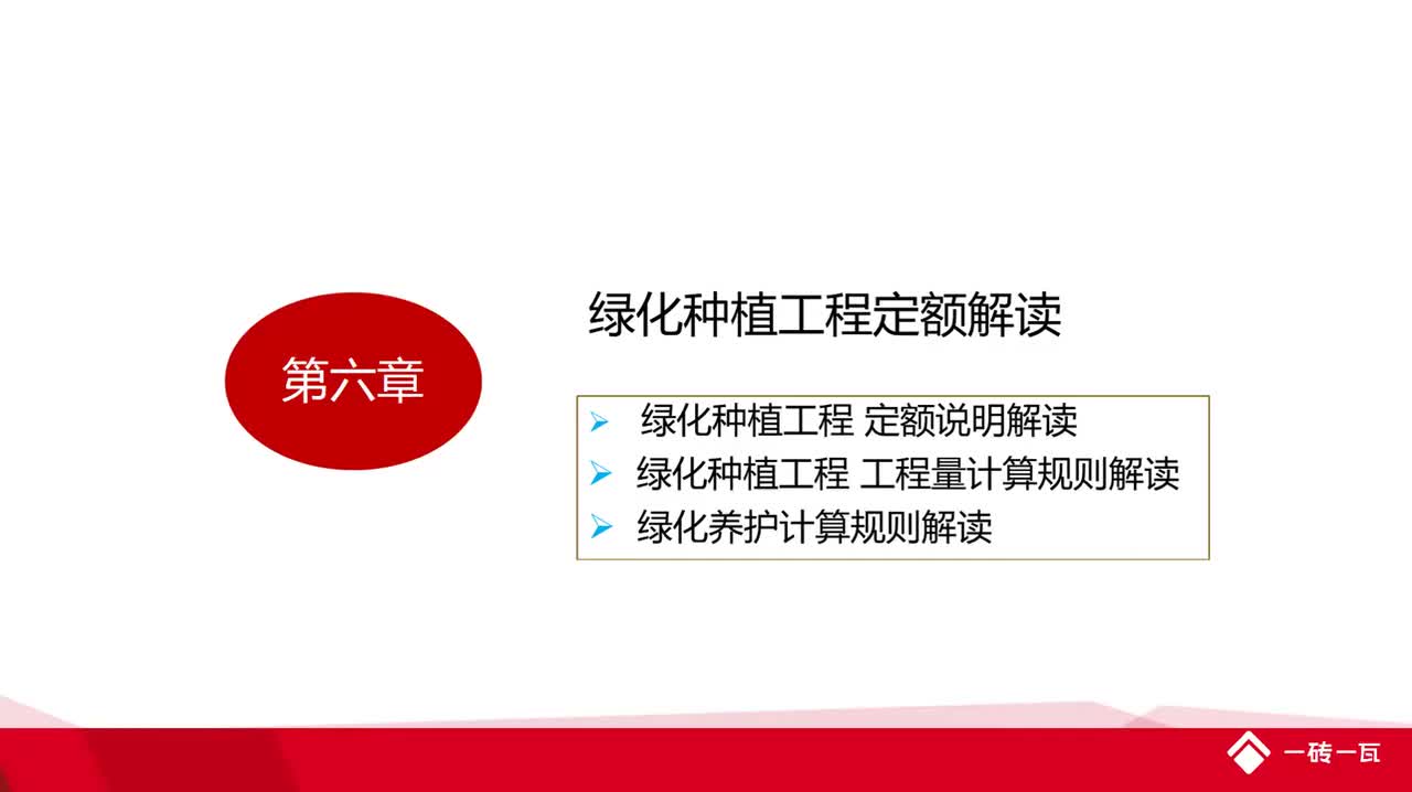 6.1第六章1园林绿化种植工程量解读