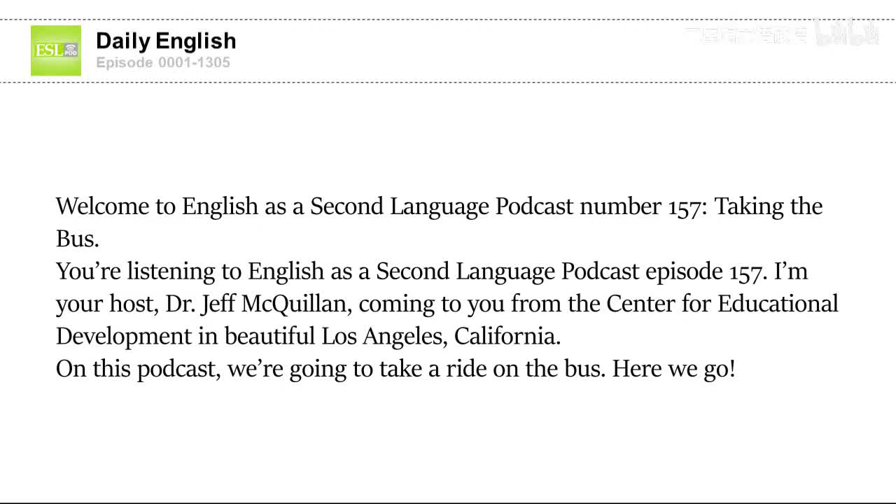 0157 Taking the Bus in Los Angeles