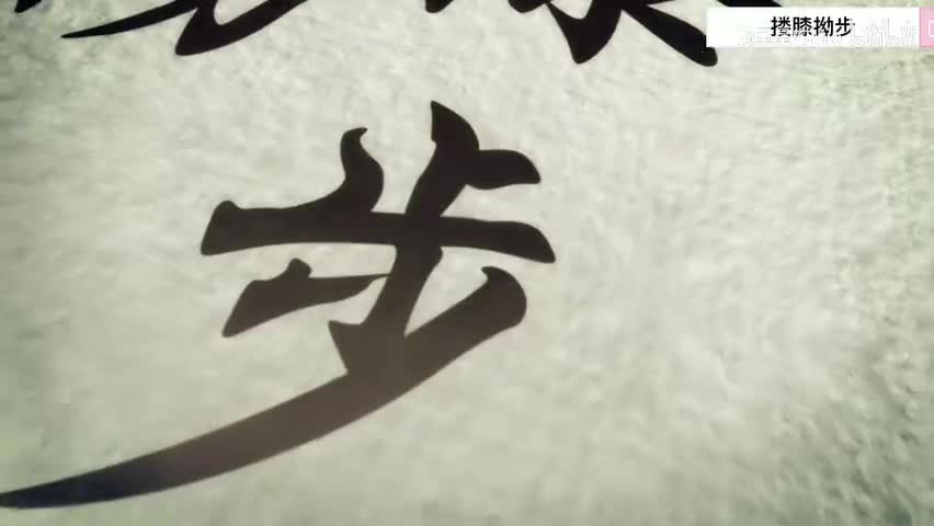 4.第四式 搂膝拗步