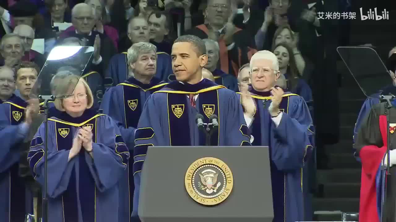 16.奥巴马 2009 圣母大学毕业典礼 无字幕