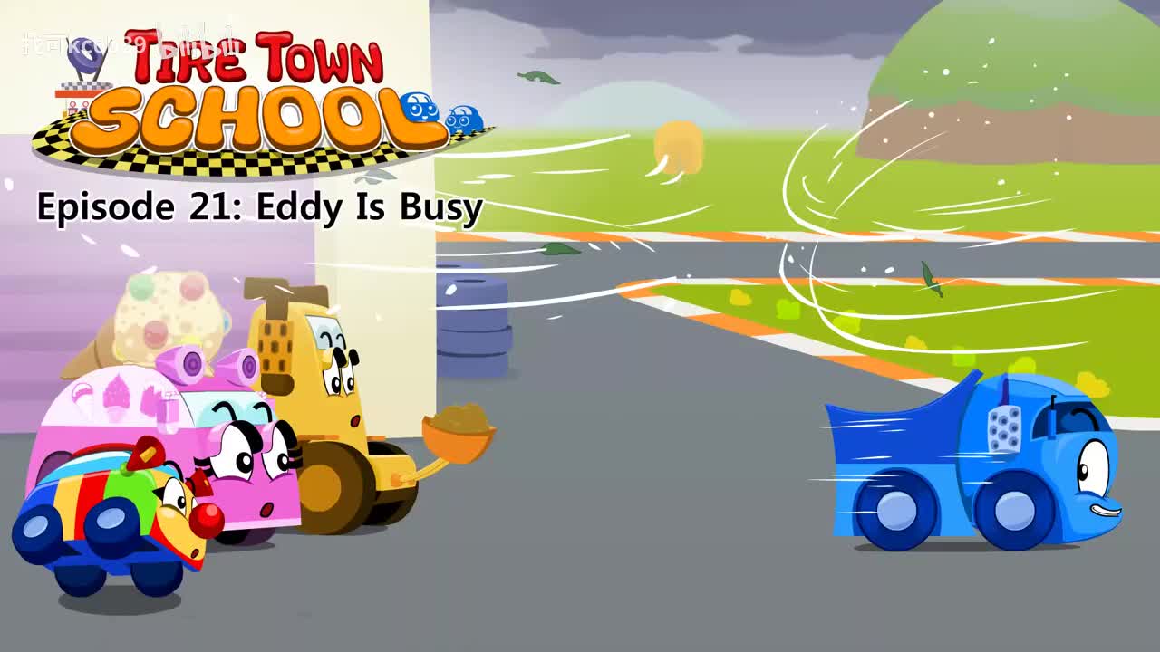 021_Tire Town School 21_Eddy Is Busy