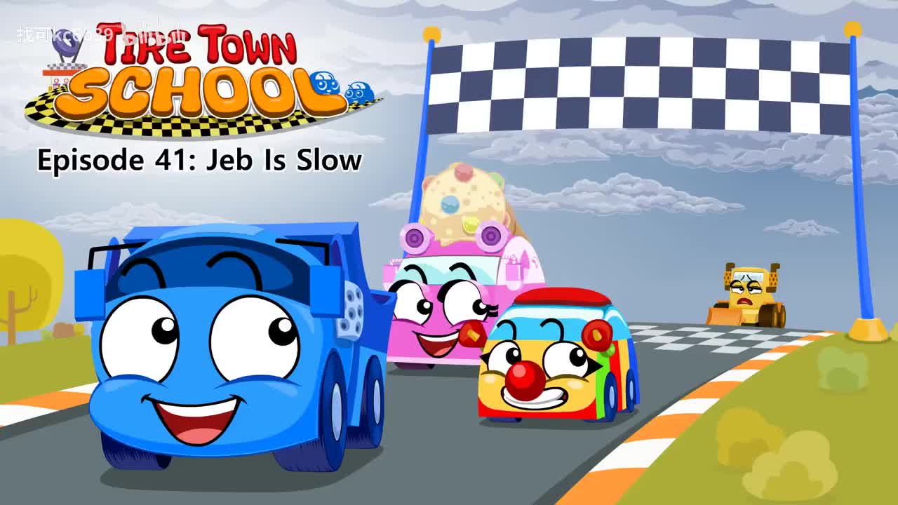 041_Tire Town School 41_Jeb Is Slow