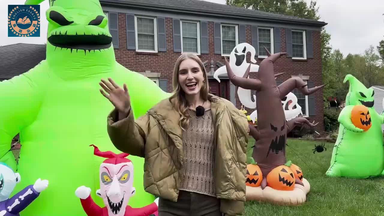 020 小姐姐介绍美国万圣节