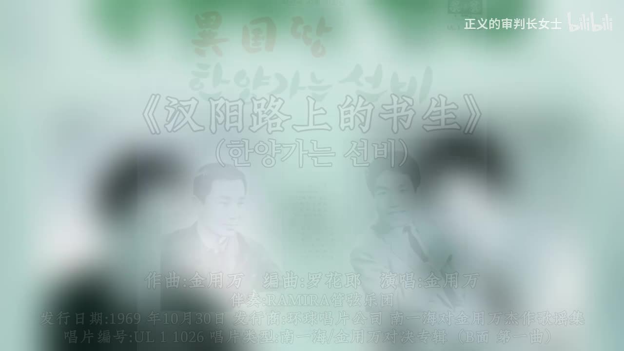 《汉阳路上的书生》金用万（1969年）